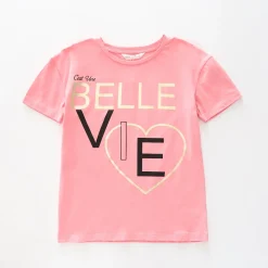 Girls Pink Belle Top