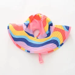 Girls Rainbow Brights Bucket Hat