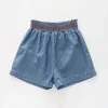 Girls Shirred Waist Shorts