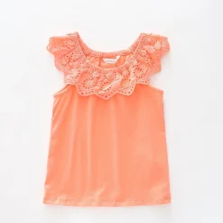 Girls Tropical Coral Tee