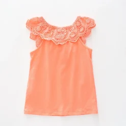 Girls Tropical Coral Tee