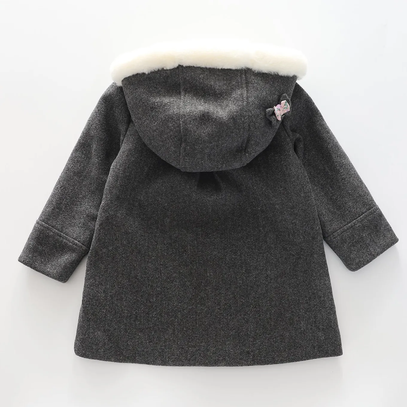 Girls' Wool Look Winter Coat