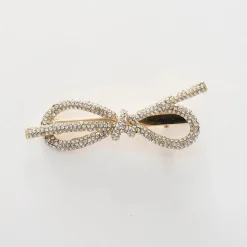 Gold Bow Hair Clip