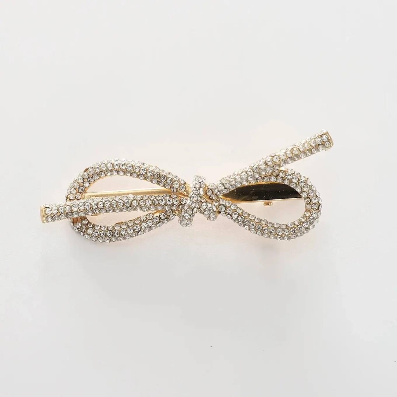 Gold Bow Hair Clip