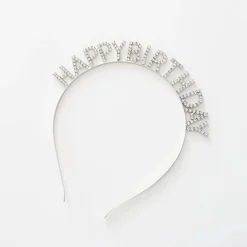 Happy Birthday Diamante Headband