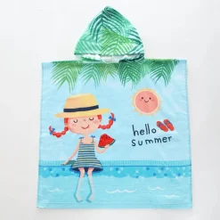 Hello Summer Hooded Towel