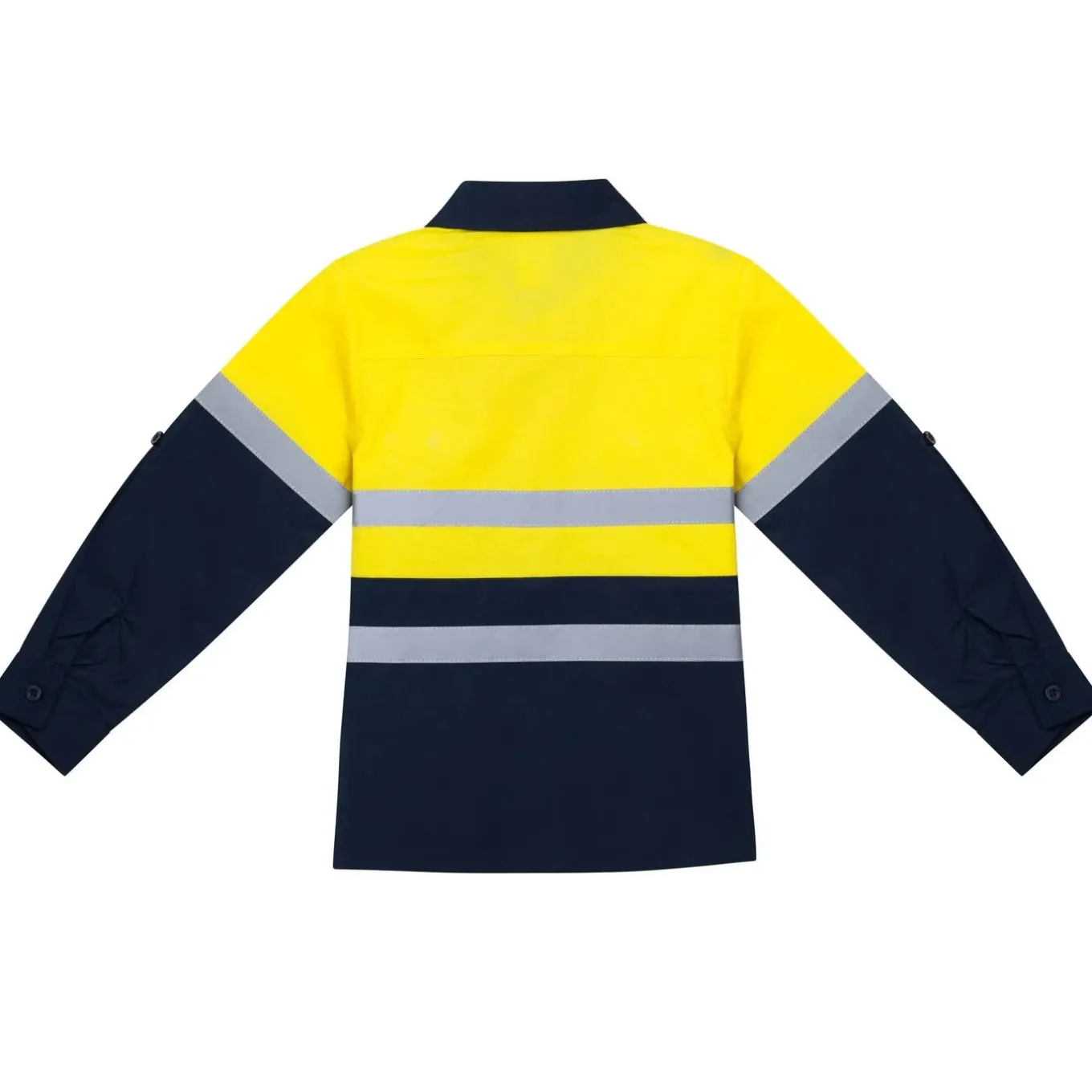 Hi-Vis Tradie Work Shirt - Yellow