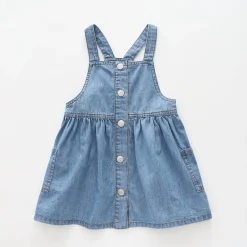 Infant Girls, Denim Pinafore Dress