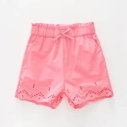 Infant Girls, Pink Woven Shorts