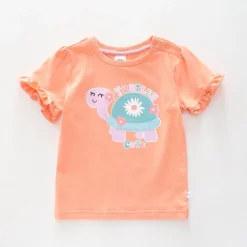 Infant Girls Turtley Cute Print Tee