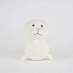 Ivory Crochet Seal