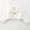Ivory Faux Fur Bolero Stole
