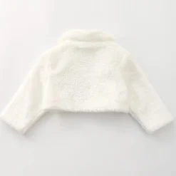 Ivory Faux Fur Bolero Stole