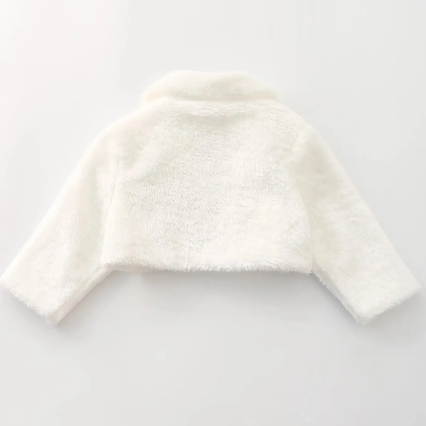 Ivory Faux Fur Bolero Stole