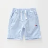 Junior Boys Blue Chambray Shorts