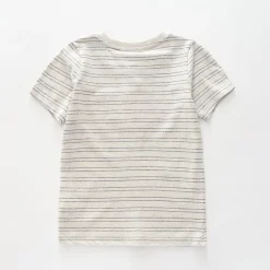 Junior Boys Cotton Henley Tee