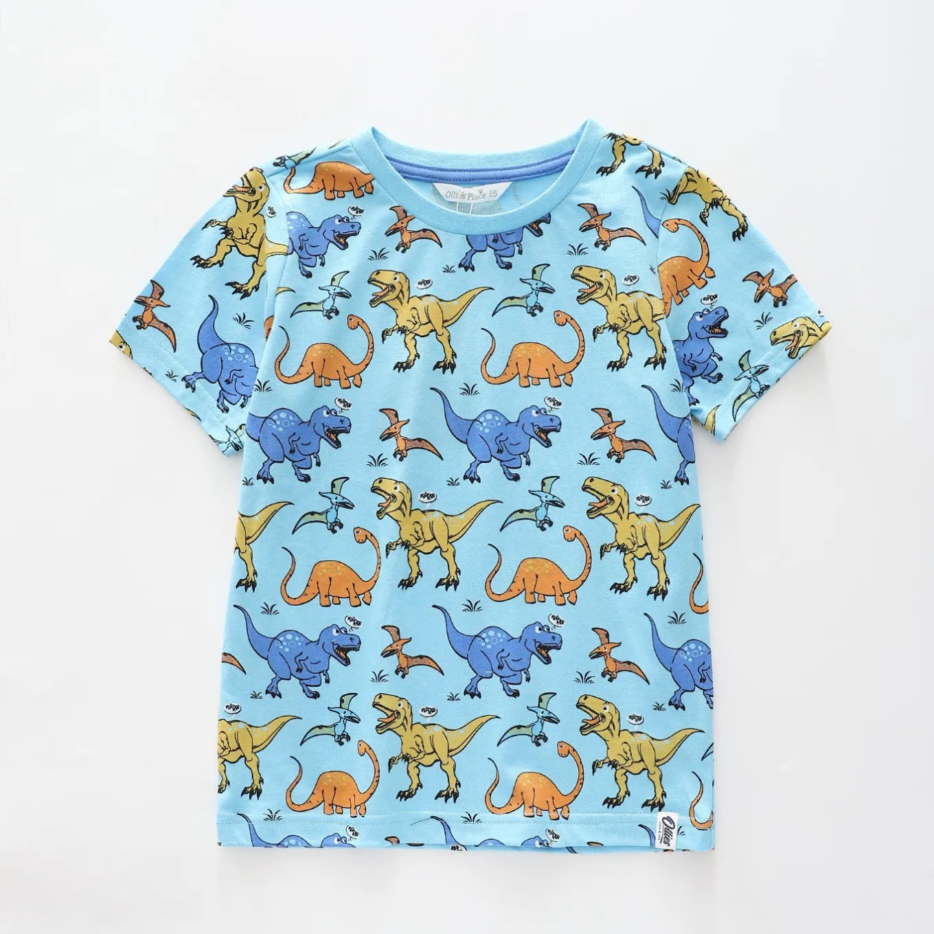 Junior Boys Dino Squad Print Tee