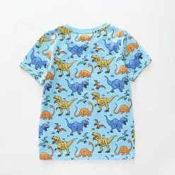Junior Boys Dino Squad Print Tee