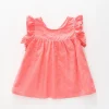 Junior Girls, Pink Woven Top