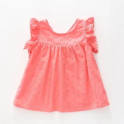 Junior Girls, Pink Woven Top