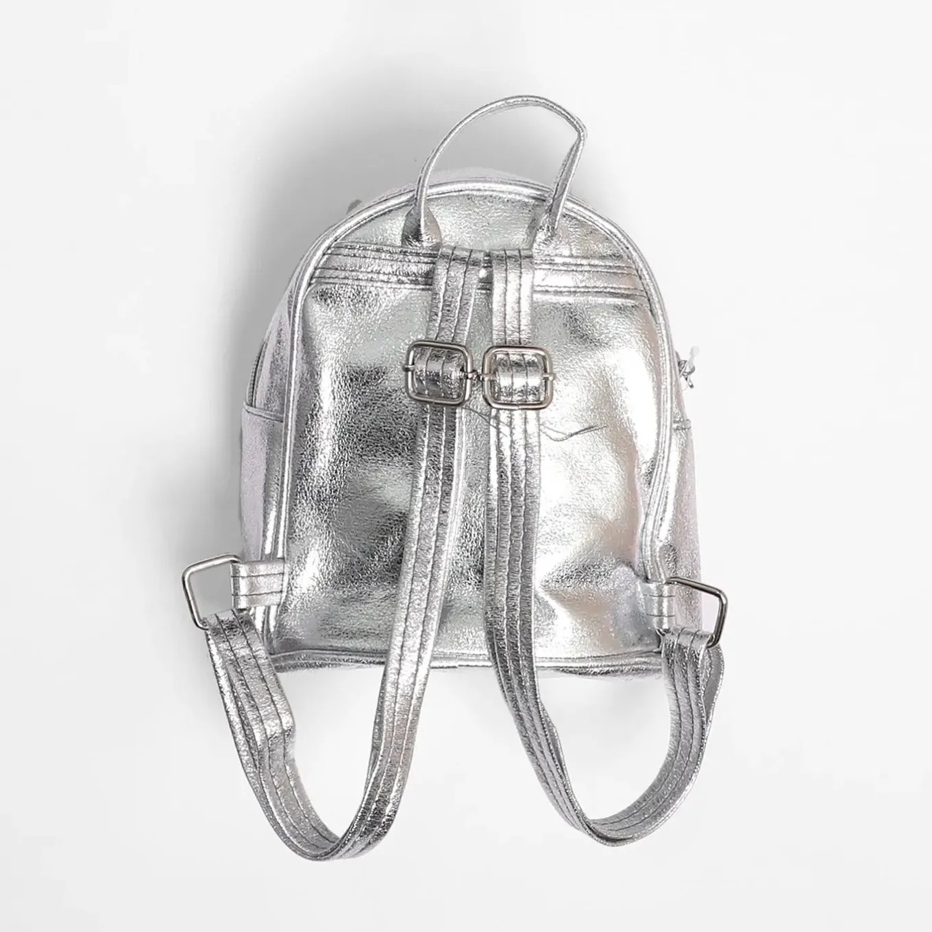 Kids Silver Unicorn Backpack