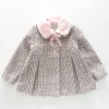 Kids Toddler Girl Blush Tweed Coat