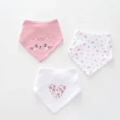 Kitty Kat, Baby Girls Bib Set