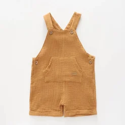 Koala Cheesecloth Shortalls