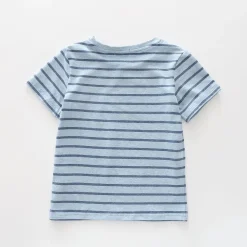 Light Blue Stripes Tee