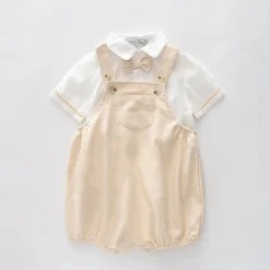 Linen Romper Set
