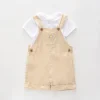 Lion & Cheetah Shortalls Set