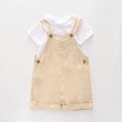 Lion & Cheetah Shortalls Set