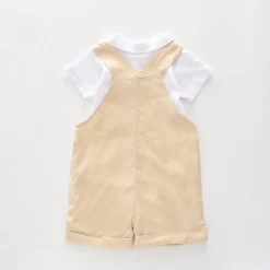 Lion & Cheetah Shortalls Set