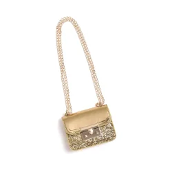 Metallic Gold Glitter Bag