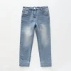 Mid Blue, Junior Girls Jeans