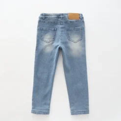 Mid Blue, Junior Girls Jeans