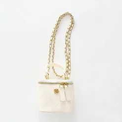 Mini Gold Flower, Girls Shoulder Bag