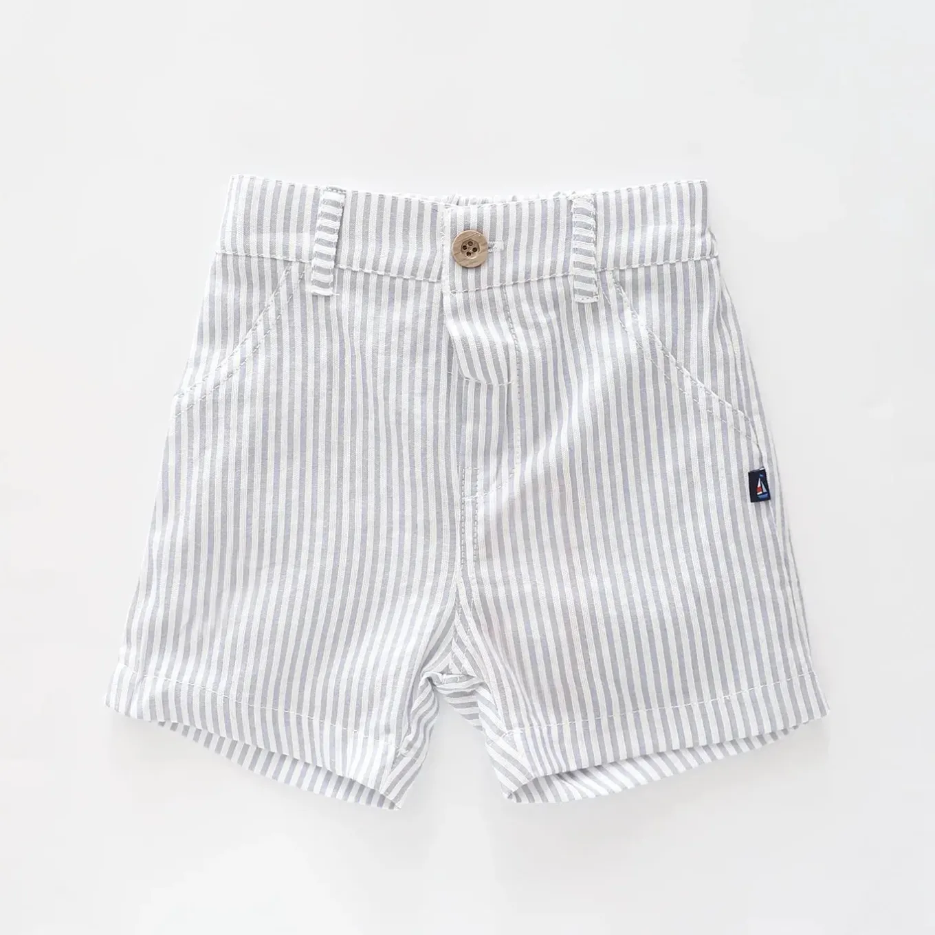 Nautical Seersucker Shorts