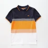 Navy & Orange Polo Shirt