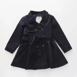 Navy Blue, Girls Trench Coat