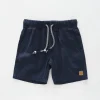 Navy Woven Shorts