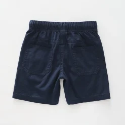 Navy Woven Shorts