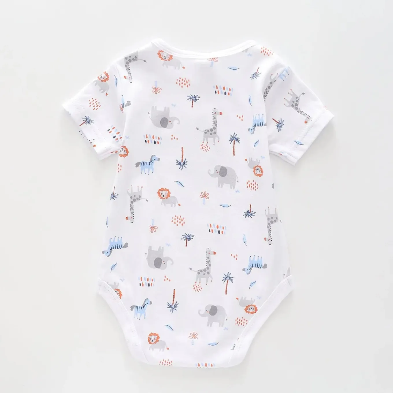 New-born Baby Boys' on Safari Bodysuit