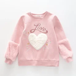 Older Girls????? Pink Long-Sleeve Winter Top