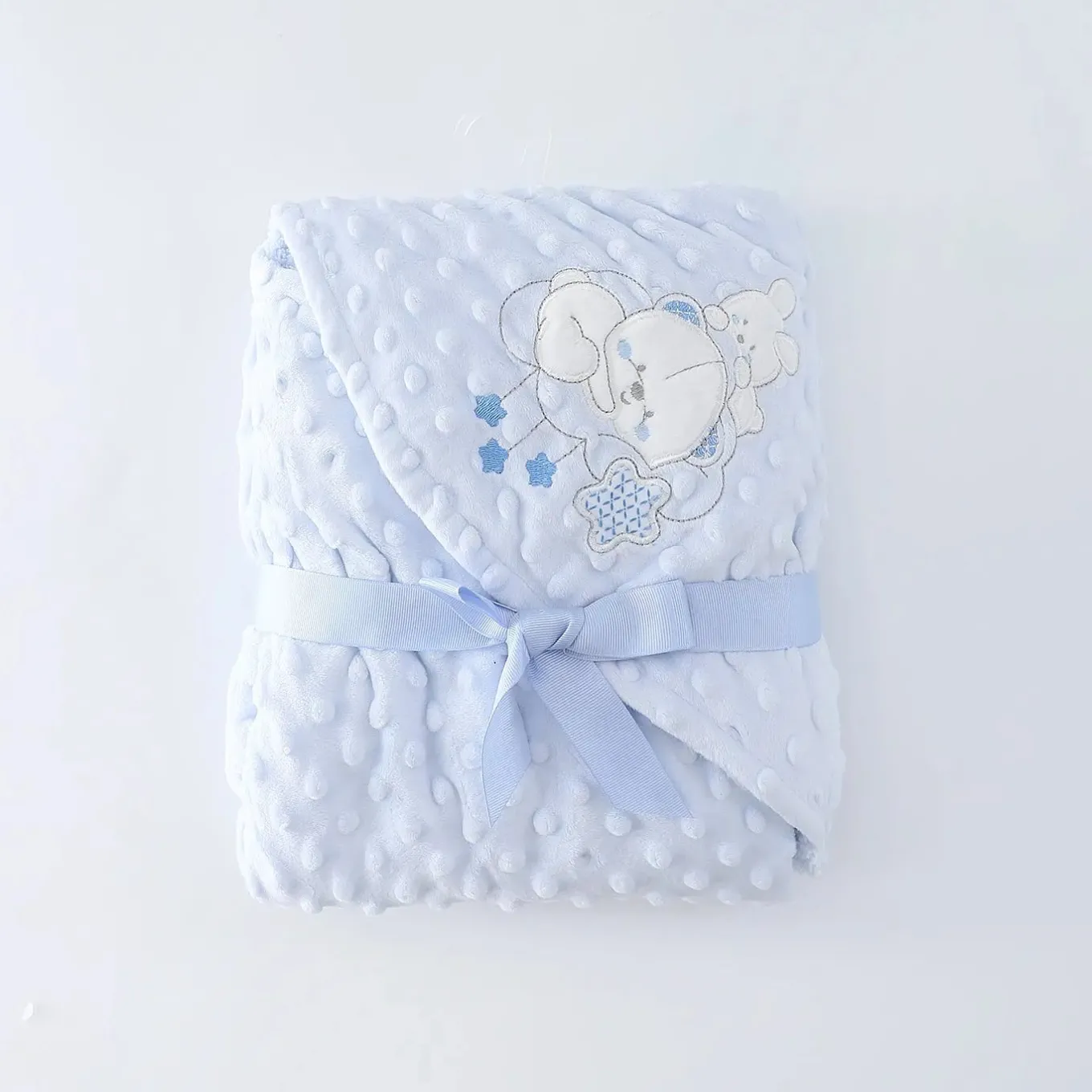 Pale-blue-plush-baby-blanket