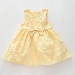 Pastel Yellow Party Dress
