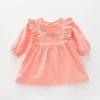 Peach Rose, Baby Girls Long Sleeve Top