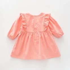 Peach Rose, Baby Girls Long Sleeve Top