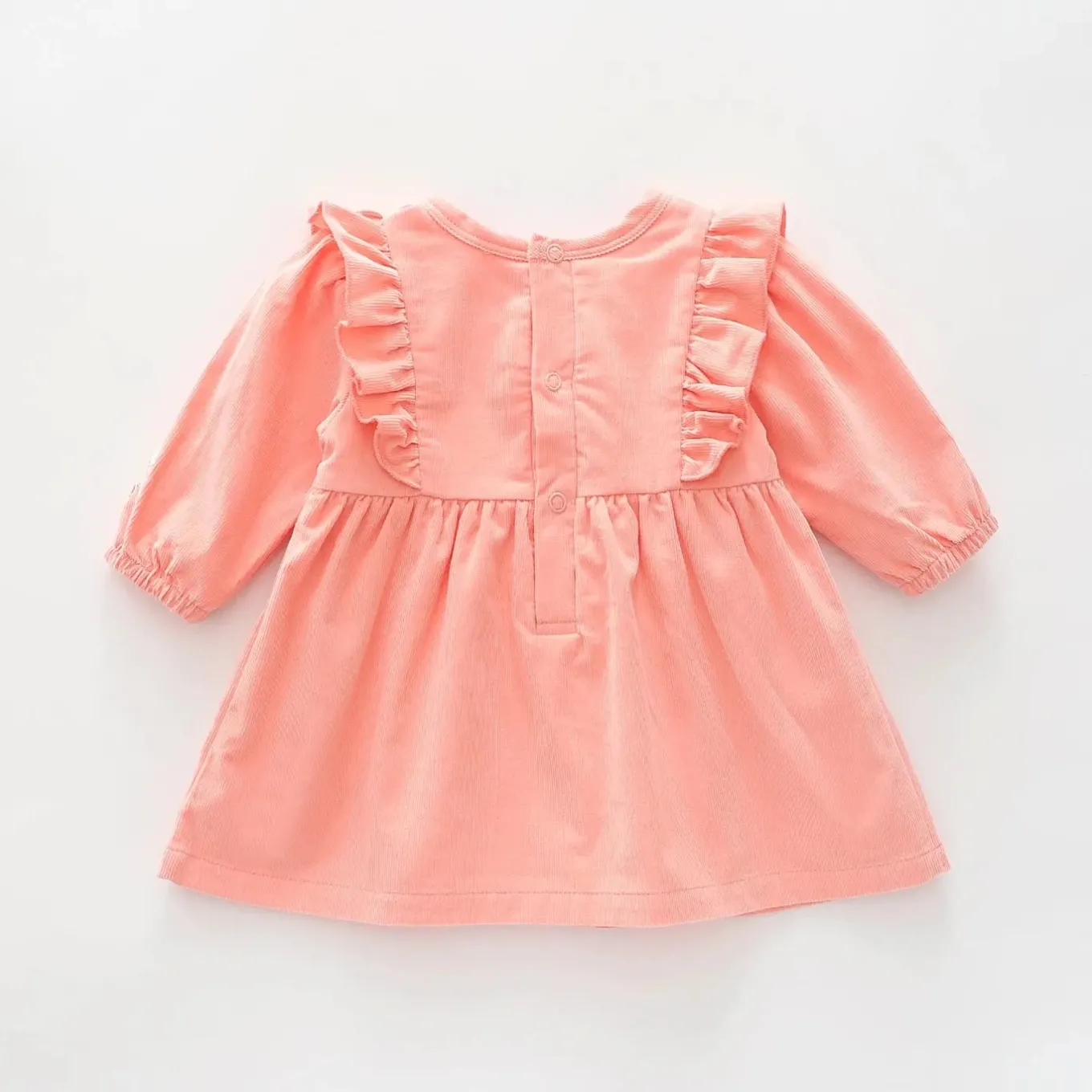 Peach Rose, Baby Girls Long Sleeve Top