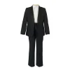 4 Piece Black Tuxedo Suit Set (6mth to 7 yrs)